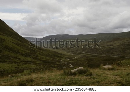 Devil's elbow viewpoint cairngorms scotland Royalty-Free Stock Photo #2336844885