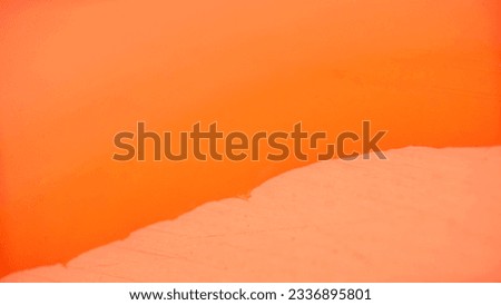 orange background abstract macro curves