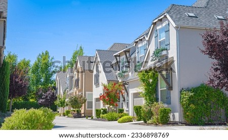 High Density Homes in Northern California Royalty-Free Stock Photo #2336898769