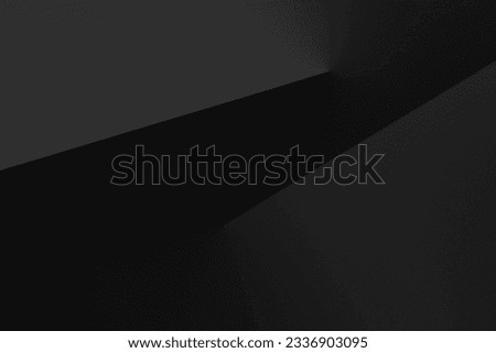 Black white abstract modern background for design. Geometric shape. Line stripe triangle angle. 3d effect. Dark. Gradient. Light metallic shimmer matte. Business presentation concept.Template. Minimal