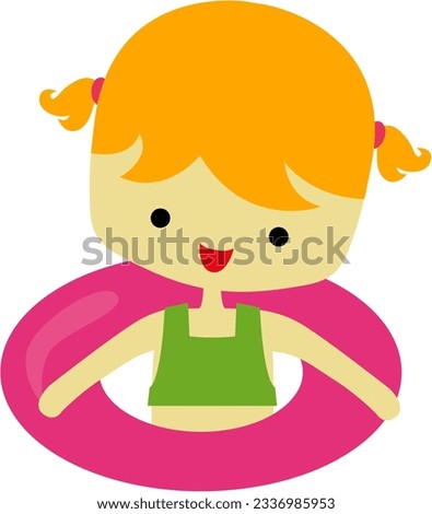 Clip art illustration, flat vector element design for any projects.