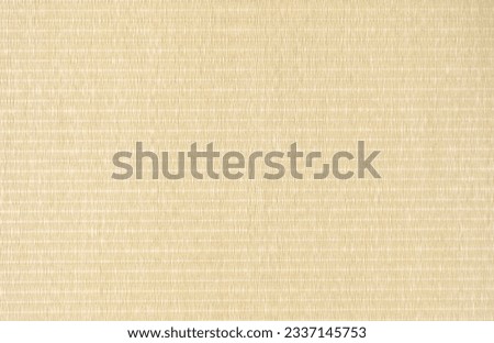 Tatami mat is a traditional Japanese flooring made of quality rice straws.  Royalty-Free Stock Photo #2337145753