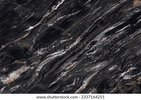 Granite Marble Background, Royal Black and Gold vain marble stone, natural pattern texture background and use for interiors tile, luxury design with high resolution, Modern floor or wall decoration.