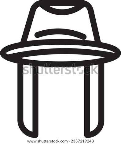 Hat Cap Fashion Outline Icon