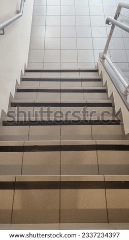 steps ladder building construction object premises. High quality photo Royalty-Free Stock Photo #2337234397