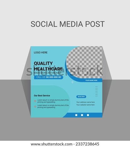 Medical social media post design