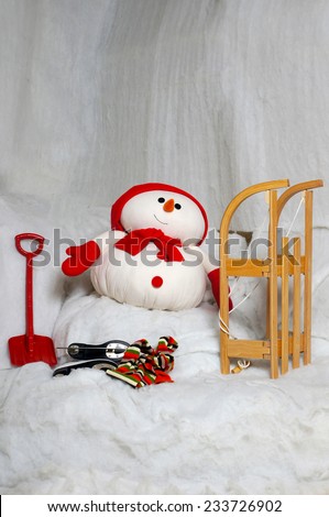 The beautiful young girl posing in christmas interior decoration