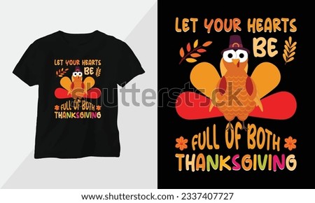 Thanksgiving Day design with turkey and summer fall colors perfect for T-shirt and apparel design, Vector print, typography, poster, emblem, festival
