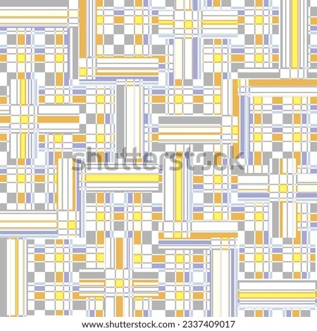 Abstract color seamless pattern for new background. Beautiful cover, packaging and surface texture geometric pattern design. spring summer colours pattern. Royalty-Free Stock Photo #2337409017