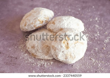 wedding cookies mexican powdered sugar pastry pastries cookie pecan delicious dessert table