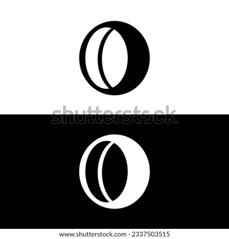 Circle vector logo template illustration  