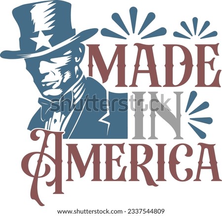Made In America - Retro 4th Of July
