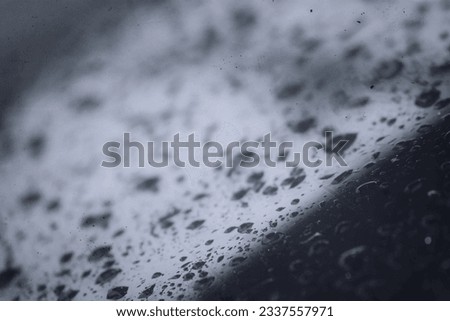 concept of rain drops on gray background wet abstract white surface with bubbles on the surface realistic pure water droplets for creative banner design