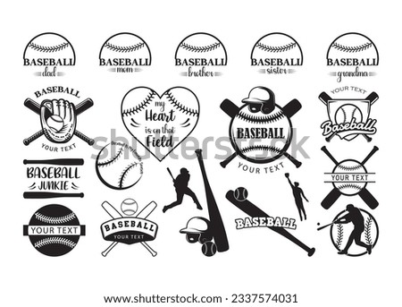 Baseball Vector For Print, Baseball Clipart, Baseball vector Illustration