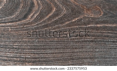 Close-up dark brown wooden texture for background. Grungy wood grain. Wood Texture Background