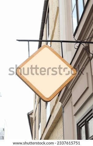 Hanging rectangular outdoor crest business advertising sign decoration shop banner