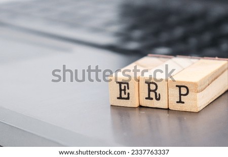ERP - Enterprise Resource Planning concept