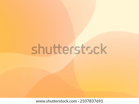 An abstract warm colored ombre curvy shapes wallpaper Royalty-Free Stock Photo #2337837691