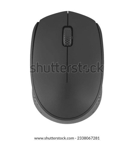 computer manipulator, mouse, on a white background in isolation