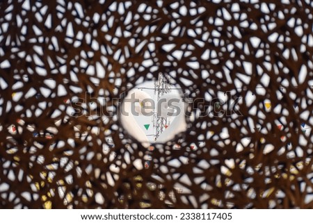 Pattern Ornament and Design From Wall of a Mosque.
