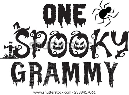 
Halloween Typography Design. Printing For T shirt, Banner, Poster etc.
