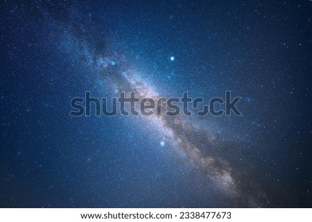 The Milky Way is the galaxy that includes the Solar System, with the name describing the galaxy's appearance from Earth.