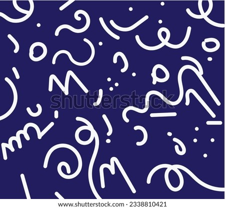 Vector Wave Stripe Background. Grunge Line Textured Pattern . line art childish pattern design . vector abstract pattern 