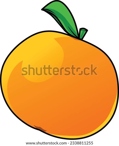 orange vector for illustration objects