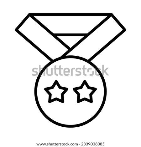 medal icon or logo isolated sign symbol vector illustration - high quality black style vector icons
