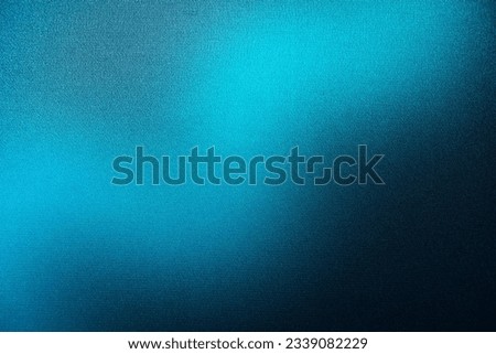 Black dark light jade petrol teal cyan sea blue green abstract wave wavy line background. Ombre gradient. Blue atoll color. Noise grain rough grungy. Matte shimmer metallic electric. Template design. Royalty-Free Stock Photo #2339082229