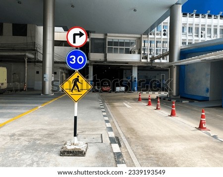 Road signs, roads, traffic, transportation, urban speed,