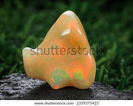 Natural Ethiopian Opal Loose Gemstone
