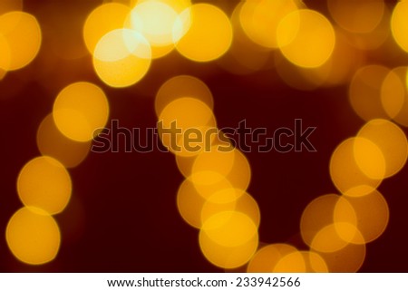 Colorful circles of light abstract bokeh background