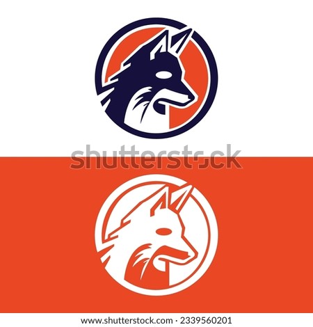 Creative Fox Head Logo Symbol Vector Design Illustration,Fox Clip art, can be used as icon,,unique fox logo, fox illustration, vector,