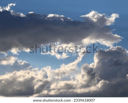 Aerial photography of cloudy sky at sunset