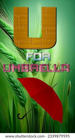 U for umbrella HD wallpaper for phone 