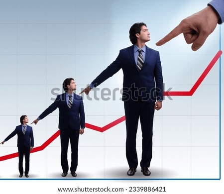 Businessmen blaming each other for failures Royalty-Free Stock Photo #2339886421