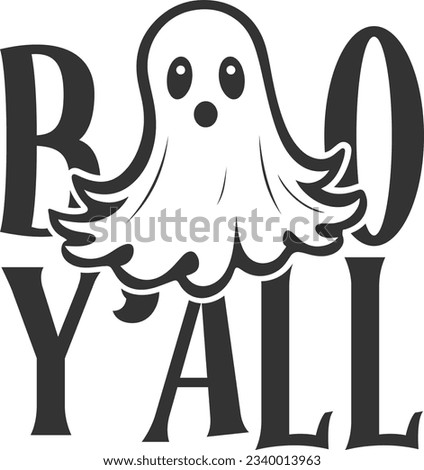 Boo Y'all - Boo Halloween