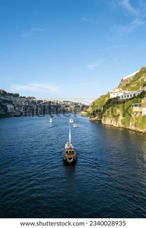 Porto's Douro River: A golden haven that captures the natural beauty and serene magic of this enchanting coastal city.