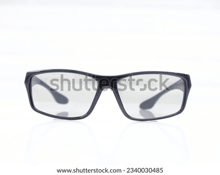 glasses for watching movies in the cinema 3D effect