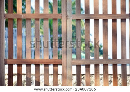 wooden door background