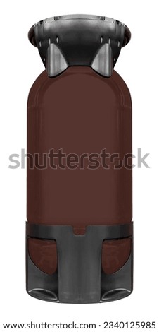 Plastic keg beer isolated on white background with clipping path Royalty-Free Stock Photo #2340125985