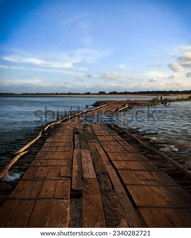 Road, Country side. Travel, Rural Road Flooded by River, Best for Travel, Best Image for Travelling and Trip, Road on River, Travel route, Road Trip and Vector Image 