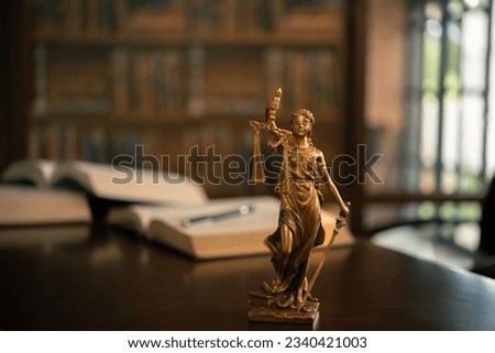 scales of justice in library law. concept of legal judiciary 
jurisprudence and justice. Royalty-Free Stock Photo #2340421003