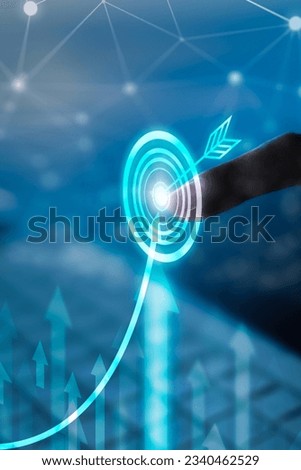 Businessman analyzing company financial balance sheet working with digital virtual graphics Businessman calculating financial data for long term investment growth goals, vertical	 Royalty-Free Stock Photo #2340462529