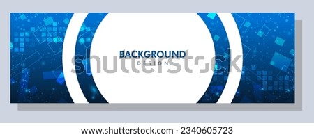 Abstract banner design. Vector shape background. Modern Graphic Template Banner pattern for social media and web sites. Royalty-Free Stock Photo #2340605723