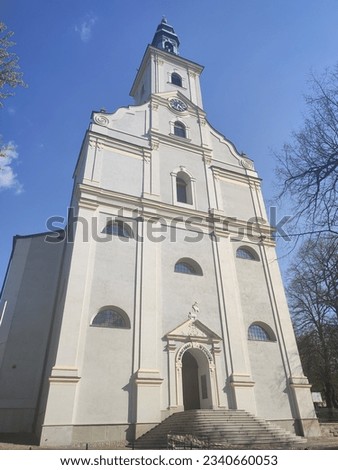 Church in Poland in spring 