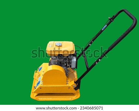 Plate Compactor Construction Machinery with robin engine green screen