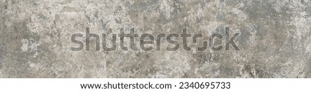 Background texture of the old cement concrete road surface and there are traces and damage. Royalty-Free Stock Photo #2340695733