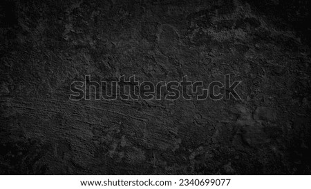 Black background. Abstract Black wall texture for pattern background. wall texture rough background dark concrete old grunge background black, texture  template page web banner Royalty-Free Stock Photo #2340699077